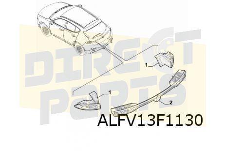 Alfa Romeo Tonale achterlichtbalk midden Origineel! 50566885, Auto-onderdelen, Verlichting, Alfa Romeo, Nieuw, Verzenden