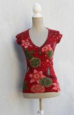 Mooie rode top maat M, Maat 38/40 (M), Zo goed als nieuw, Rood, Promod