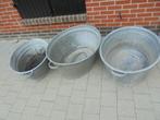 zinken baden, Ophalen, Gebruikt