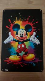 Plaque murale en métal Disney Mickey, Maison & Meubles, Enlèvement ou Envoi, Neuf