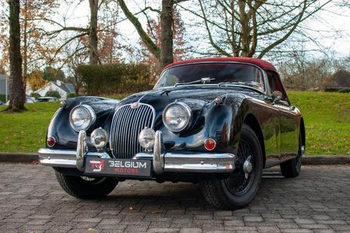 Jaguar XK 150 - semi-gerestaureerd - overeenkomend nummer, Auto's, Jaguar, Bedrijf, Te koop, XK, Airconditioning, Alarm, Lederen bekleding