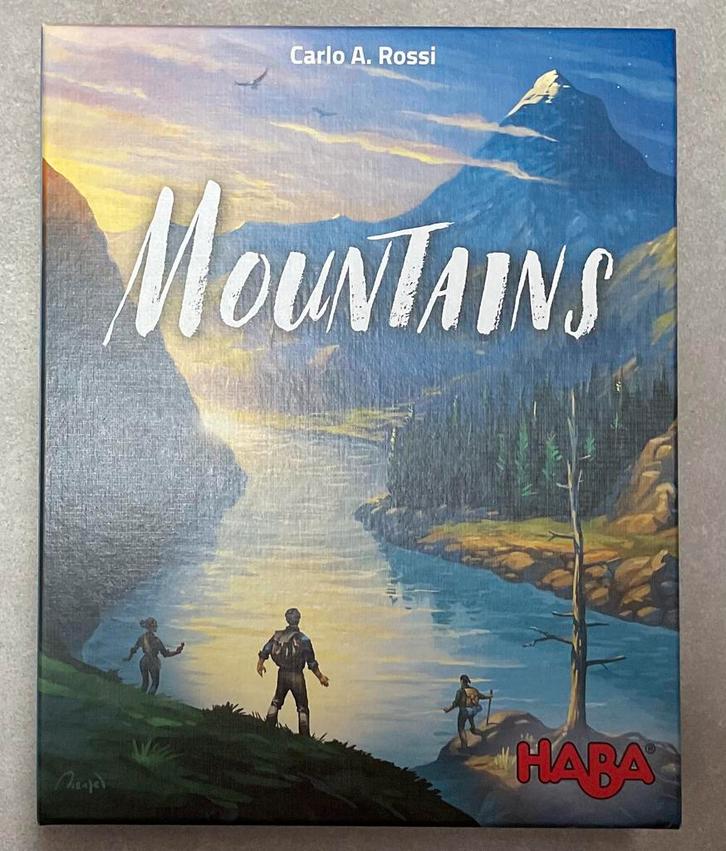 Haba - Mountains, Hobby en Vrije tijd, Gezelschapsspellen | Bordspellen, Nieuw, Een of twee spelers, Drie of vier spelers, Vijf spelers of meer