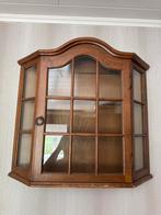 Eiken / glazen kastje, Huis en Inrichting, Ophalen, Zo goed als nieuw
