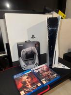 PlayStation 5 disk met een controller, Games en Spelcomputers, Spelcomputers | Sony PlayStation 5, Ophalen, Zo goed als nieuw