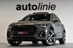 Audi Q3 45 TFSI e S-Line. Pano, ACC, Memory, 360, Leder, Key, Automaat, Zwart, Bedrijf, Parkeercamera