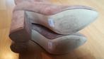 422A* sexy taupe dij hoge hakken (40), Kleding | Dames, Hoge laarzen, Overige kleuren, Verzenden, Zo goed als nieuw