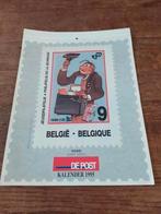 Kalender 'De post 1995', Ophalen of Verzenden, Kuifje