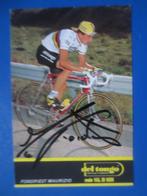 wielerkaart 1989 team del tongo wk maurizio fondriest signe, Verzenden, Zo goed als nieuw