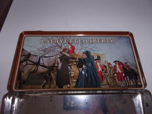 LAFAYETTE LIBERTY JUBILE sigarendoos, Verzamelen, Blikken, Gebruikt, Overige, Overige merken, Ophalen of Verzenden