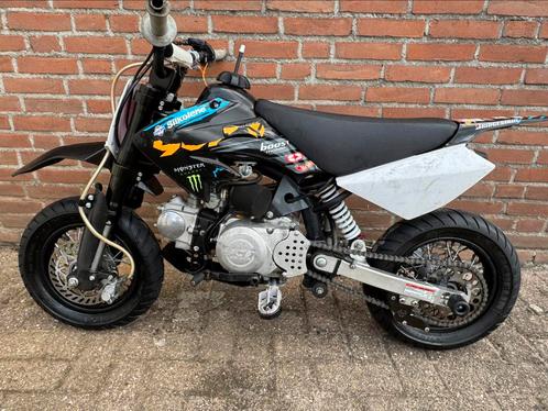 YCF 50 cc 4takt semi-automaat, motorisch goede staat, Fietsen en Brommers, Minibikes, Midibikes en Pitbikes, Gebruikt, Ophalen
