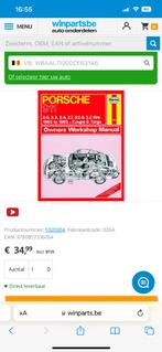 Haynes Porsche Werkplaatshandboek, Auto diversen, Handleidingen en Instructieboekjes, Ophalen of Verzenden
