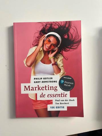 Marketing de essentie beschikbaar voor biedingen