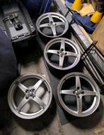 4 4x100 17" Lenso-velgen, Ophalen, Gebruikt, 17 inch, Velg(en)