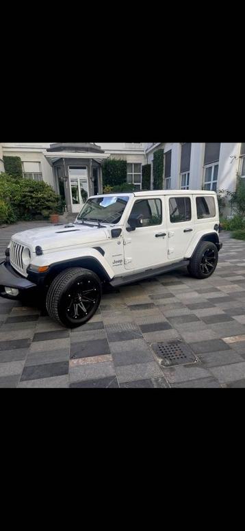 JEEP WRANGLER SAHARA 2.0TURBO 379CV 4Xe PHEV TOIT OUVRANT beschikbaar voor biedingen