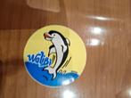 Vintage sticker Walibi Ola dolfijn, Enlèvement ou Envoi, Utilisé, Autres types