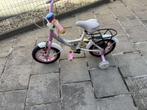 Kinderfiets meisje, Fietsen en Brommers, Fietsen | Kinderfietsjes, Ophalen, Zo goed als nieuw, Minder dan 16 inch, Zijwieltjes