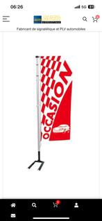 Kit mât télescopique et drapeau, Enlèvement, Comme neuf