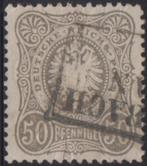 1875 - EMPIRE ALLEMAND - Aigle impérial en ovale, Empire allemand, Affranchi, Envoi