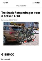 NIEUW: Skoda Fietsendrager 3 fietsen, Nieuw, Ophalen, 3 fietsen of meer