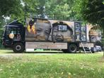 Camion aménagé en studio, Caravans en Kamperen, Mobilhomes, Overige merken, Diesel, Particulier, 8 meter en meer