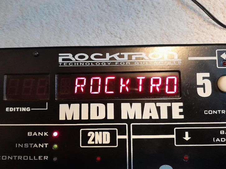 Rocktron midi mate Footcontroller, Muziek en Instrumenten, Effecten, Zo goed als nieuw, Overige typen, Multi-effect, Ophalen of Verzenden