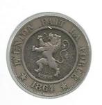 10454 * LEOPOLD 1 * 10 cent 1864 * Z.Fr, Postzegels en Munten, Munten | België, Verzenden
