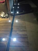 Inox grondspot GU10, Tuin en Terras, Buitenverlichting, Ophalen, Gebruikt, Inox