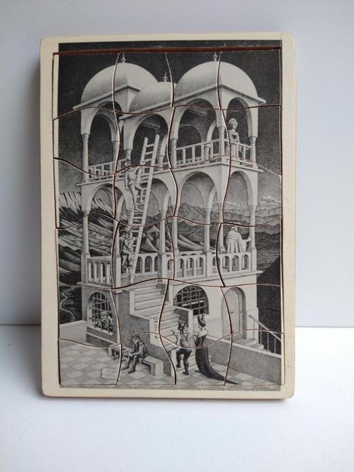 Puzzel "Belvedere" (M.C. Escher), Antiek en Kunst, Curiosa en Brocante, Ophalen of Verzenden