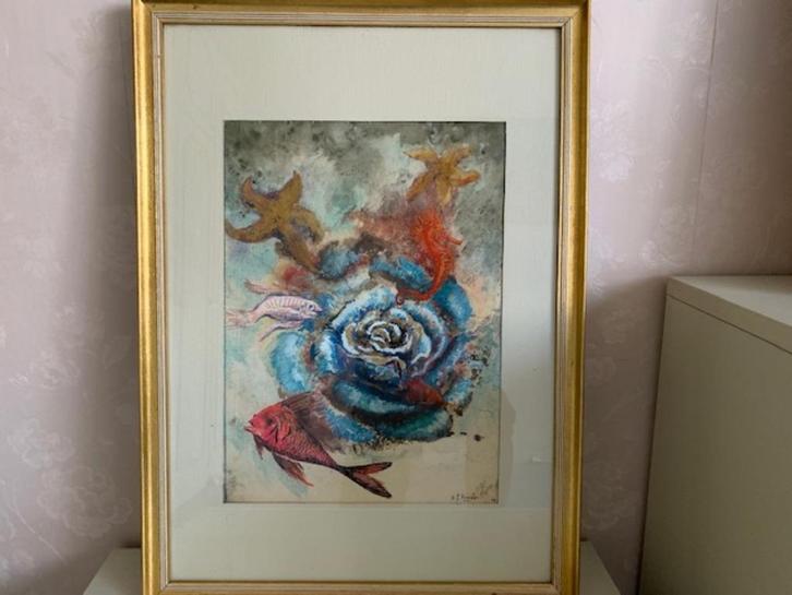 Schilderij van de schilder Dupuis-Pricope, Antiek en Kunst, Kunst | Schilderijen | Klassiek, Ophalen