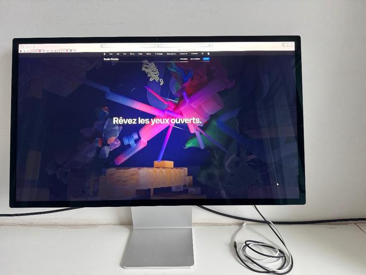 Écran Apple Retina 5K + Clavier – Excellent état – Mai 2025, Computers en Software, Monitoren, Zo goed als nieuw, Thunderbolt