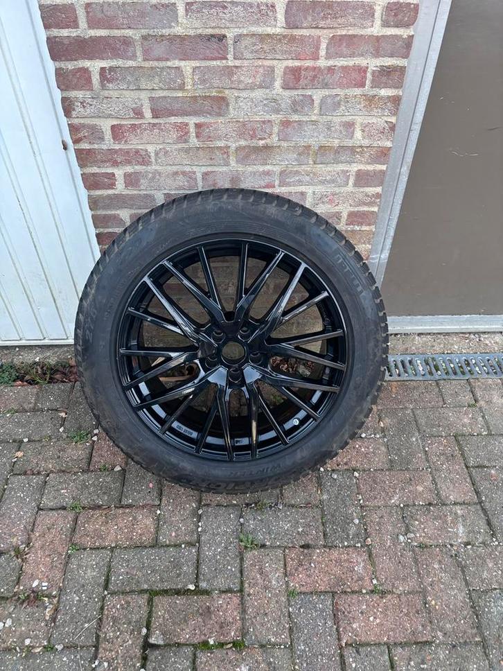 Velgen + winterbanden voor bmw x5, Autos : Pièces & Accessoires, Pneus & Jantes, Jante(s), Pneus hiver, Enlèvement