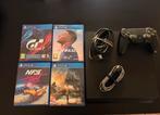 PS4 Slim + 5 jeux + casque VR complet, Games en Spelcomputers, Ophalen, Zo goed als nieuw