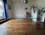 belle table en verre, Maison & Meubles, Tables | Tables à manger, Quatre personnes, 150 à 200 cm, Enlèvement, Utilisé