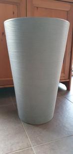 Nieuwstaat! Mooie moderne hoge bloempot, H56cmxØ33cm, Ophalen, Zo goed als nieuw