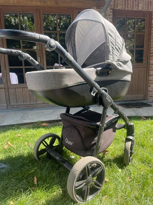 Kinderwagen Quax Avenue grijs, Kinderen en Baby's, Kinderwagens en Combinaties, Gebruikt, Kinderwagen, Overige merken, Met reiswieg