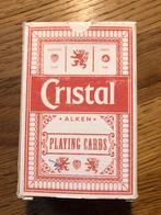 cristal alken speelkaarten, Ophalen of Verzenden, Gebruikt, Overige typen, Overige merken
