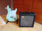 Stratocaster Squier CV 50s + Gitaarversterker roland Cube 30, Ophalen, Nieuw, Overige typen