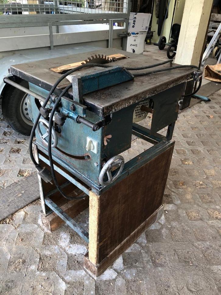 tafel zaag, Doe-het-zelf en Bouw, Gereedschap | Zaagmachines, Gebruikt, Cirkelzaag, 600 tot 1200 watt, 30 tot 70 mm, Ophalen