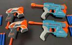 NERF - Set van 2 microshots en 2 Volt pistolen (zie detail), Ophalen of Verzenden, Gebruikt