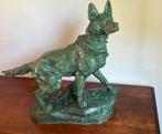 Bronzen hond TF CARTIER, Ophalen, Brons