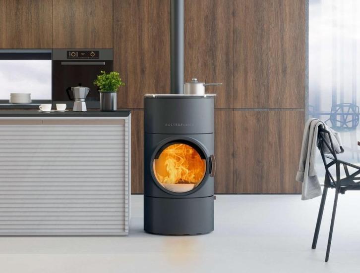 Poêle à bois Austroflam, cusinière bois Cadel Smart, Huis en Inrichting, Kachels, Nieuw, Houtkachel, Hout, Ophalen