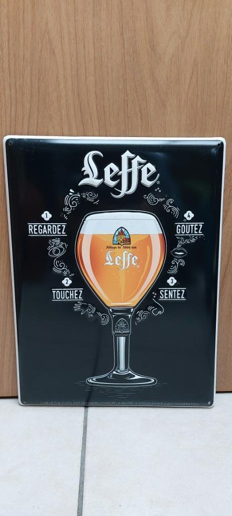Reclamebord Leffe, Verzamelen, Biermerken, Nieuw, Reclamebord, Plaat of Schild, Leffe, Ophalen of Verzenden