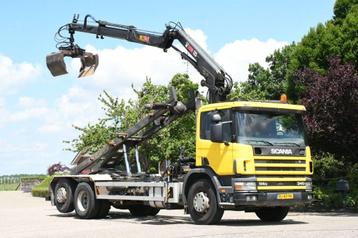 Scania R114-340 6x2 !KRAAN/CONTAINER/KABEL!MANUELL!