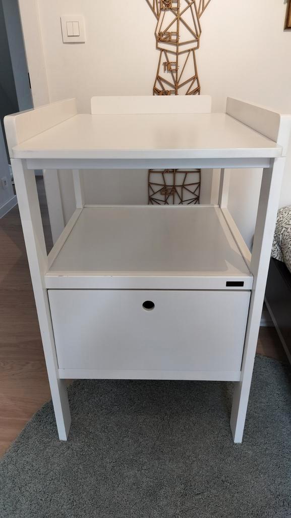 Verzorgingstafel Pericles wit, Huis en Inrichting, Slaapkamer | Nachtkastjes, Ophalen