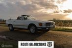 Mercedes 450SL 1972 | Route 66 auctions, Auto's, Automaat, Cabriolet, Wit, Mercedes-Benz