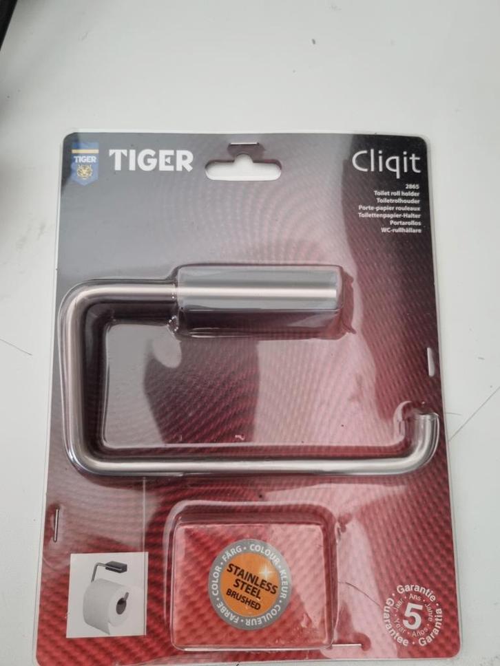 Tiger wc rolhouder NIEUW in verpakking, Huis en Inrichting, Badkamer | Badtextiel en Accessoires, Nieuw, Ophalen of Verzenden
