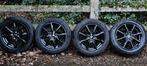 velgen met band zwart merk dezent maat 195/55R16V, Auto-onderdelen, Ophalen, Gebruikt, Velg(en), 16 inch
