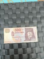 Bankbiljet Hongarije. 500 Forint van 2007. Ötszáz Forint., Los biljet, Ophalen of Verzenden, Hongarije