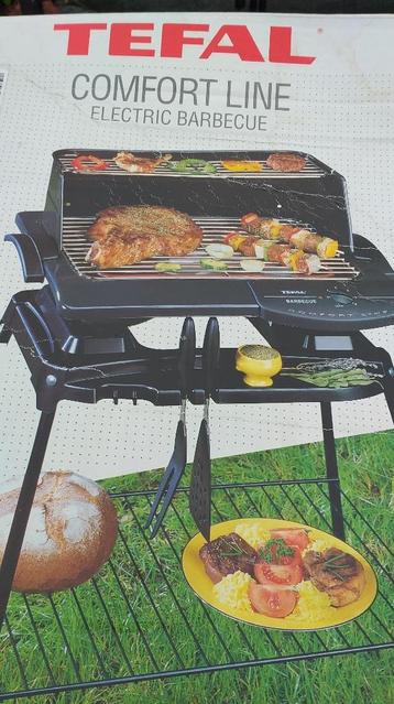 Barbecue TEFAL Elektrisch + onderstel, binnen en buiten BBQ beschikbaar voor biedingen