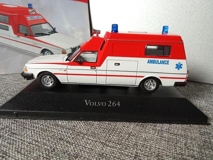Volvo 264 Ambulance - Atlas 1/43, Hobby en Vrije tijd, Modelauto's | 1:43, Nieuw, Auto, Overige merken, Ophalen of Verzenden